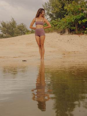 Image of Sisterhood Bikini Top in Bellflower