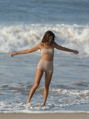 Image of Sisterhood Bikini Top in Clay