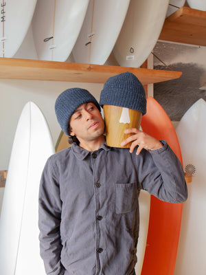 Image of Skiff Beanie in Navy