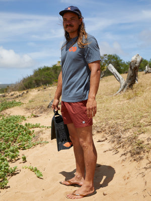 Image of Stretch Vacation Trunks in Brick