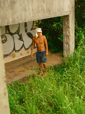 Image of Stretch Vacation Trunks in Cut Paper