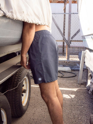 Image of Stretch Vacation Trunks in Navy