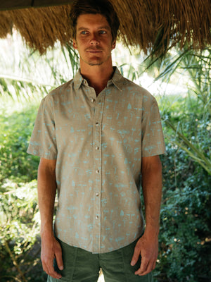 Image of Summer Shirt in Mushroom