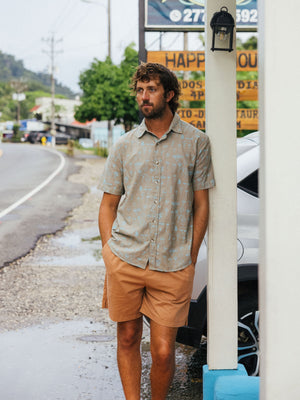 Image of Summer Shirt in Mushroom