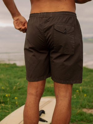 Image of Summer Shorts in Faded Black