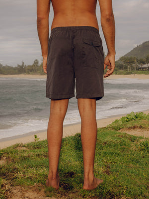 Image of Summer Shorts in Faded Black