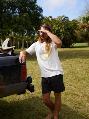 Image of Summer Shorts in Faded Black