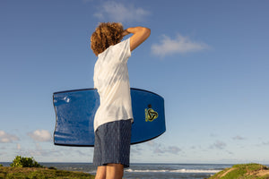 Image of Summer Shorts in Indigo Ikat