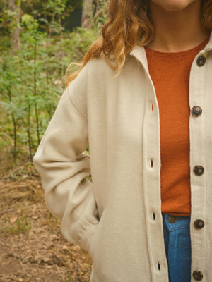 Image of Sunset Overshirt in Salt