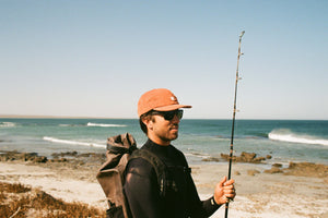 Image of Sunsplash Polo Hat in Orange Earth