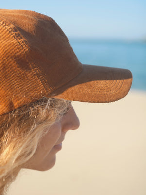 Image of Sunsplash Polo Hat in Orange Earth