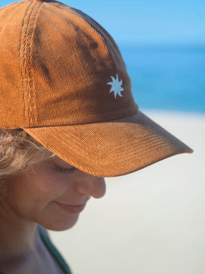 Image of Sunsplash Polo Hat in Orange Earth