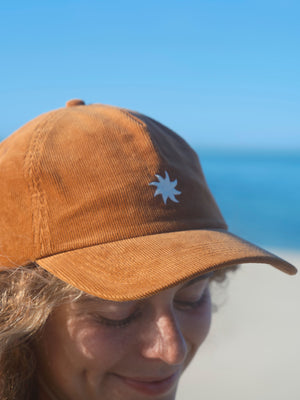 Image of Sunsplash Polo Hat in Orange Earth