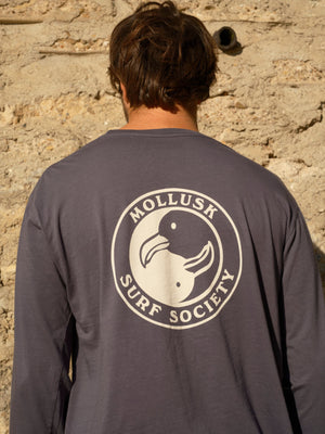 Image of Surf Society Long Sleeve in Faded Navy