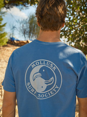 Image of Surf Society Tee in True Blue