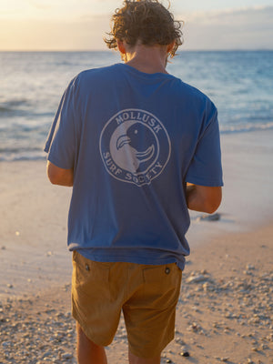 Image of Surf Society Tee in True Blue