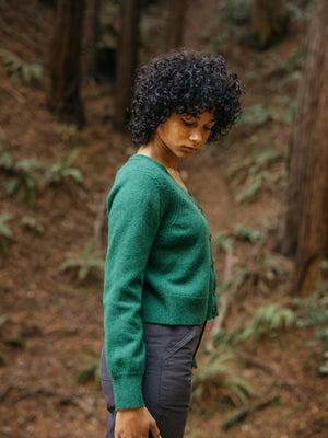 Image of Taiana Cardigan in Rover Green