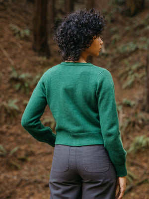 Image of Taiana Cardigan in Rover Green