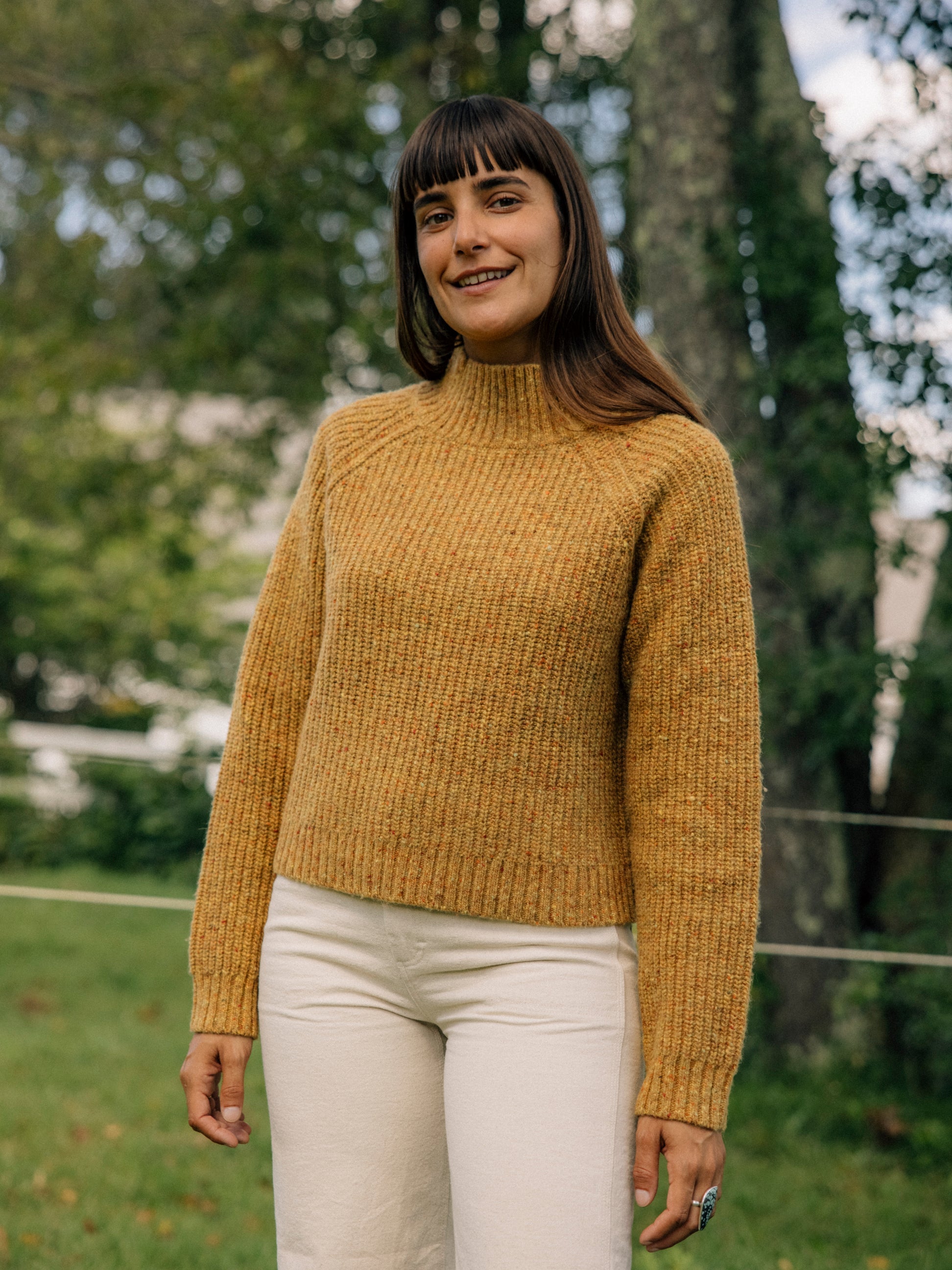 The High-Neck Teddy Pullover
