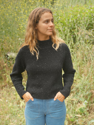 Image of Teddy Sweater in Black