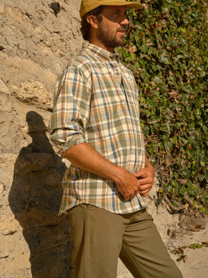 Image of Thurston Shirt in Mollusk Madras