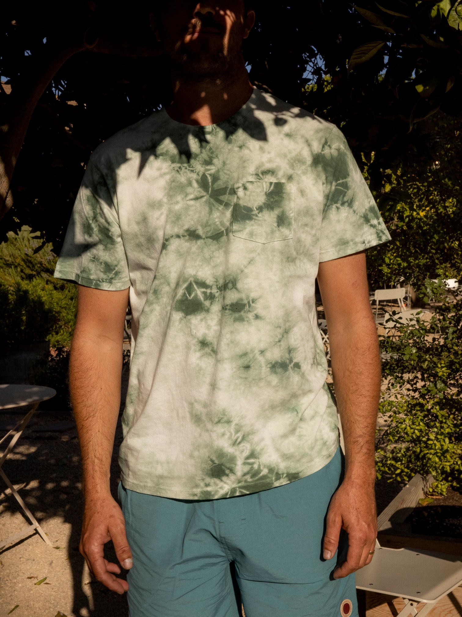 Tie Dye Pocket Tee