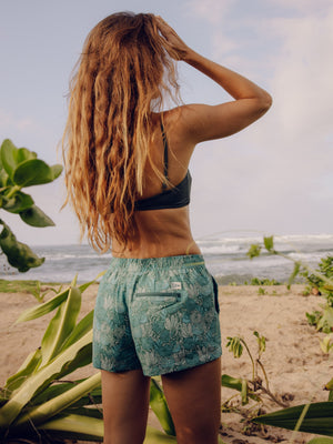 Image of Tomboy Trunks in Green Tidepool