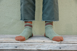 Image of Utility Sock in Mash Green