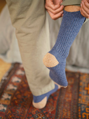 Image of Utility Sock in Slate Blue