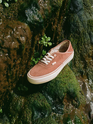 Image of Vans / Mollusk Authentics SF in Orange Earth Corduroy