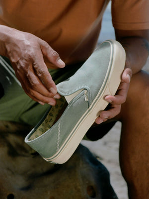 Image of Vans / Mollusk Slip-Ons SF in Wakame Hemp