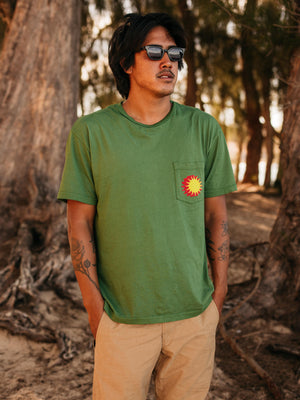 Image of Volta Tee in True Green