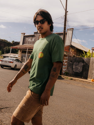 Image of Volta Tee in True Green