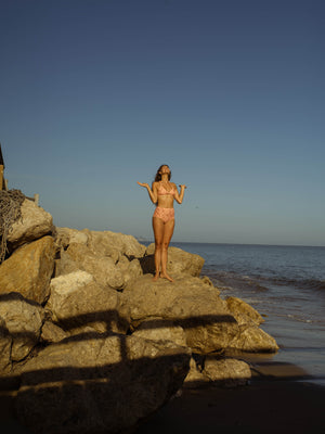 Image of Holly Bikini in Blush Moon Dash