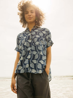 Image of Sunset Shirt in Paisley Pods