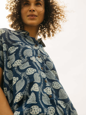 Image of Sunset Shirt in Paisley Pods
