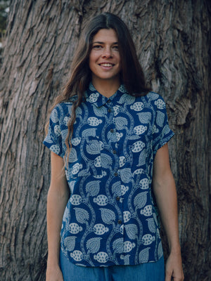 Image of Sunset Shirt in Paisley Pods