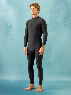 Warm Wetsuit Back Zip 4/3 - S - Mollusk Surf Shop