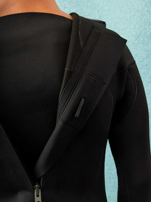 Image of Back Zip 4/3 in Black