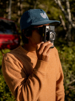 Image of Wave Patch Crew in Orange Earth