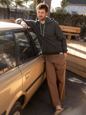 Image of Whale Patch Pullover in Faded Black