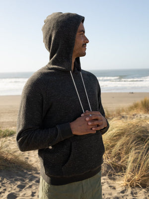 Image of Whale Patch Pullover in Faded Black