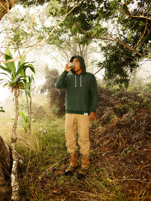 Image of Whale Patch Pullover in Forest