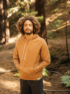 Image of Whale Patch Pullover in Orange Earth
