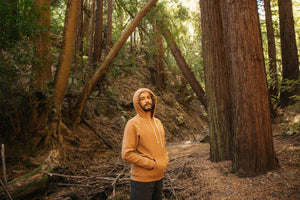 Image of Whale Patch Pullover in Orange Earth