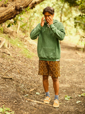 Image of Whale Patch Pullover in Rover Green