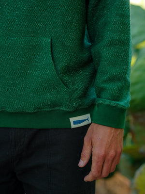 Image of Whale Patch Pullover in Rover Green