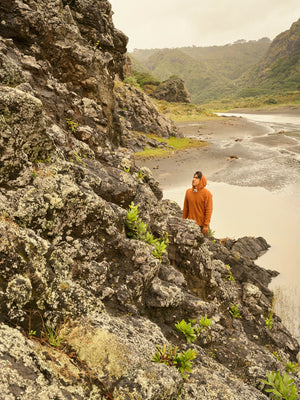 Image of Whale Patch Pullover in Umber