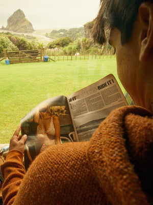 Image of Whale Patch Pullover in Umber