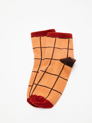 Image of Windowpane Sock in Mesa